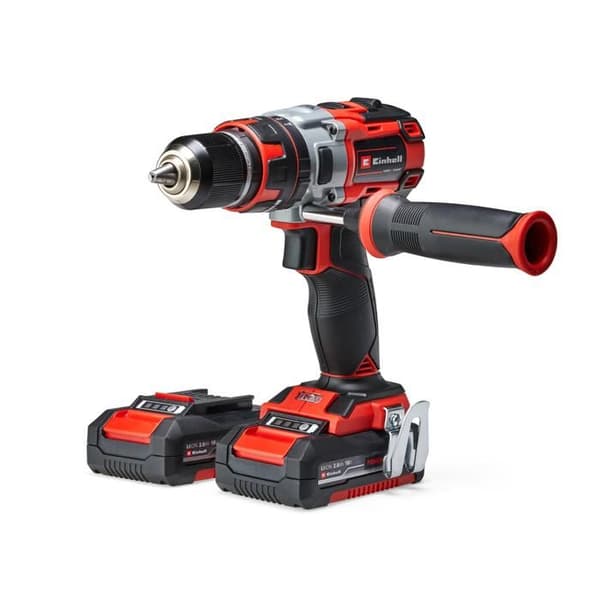Einhell Professional Borrskruvdragare TP-CD 18 Li-i BL Power X-Change (18V) Levereras med 2 Batterier 2,0Ah och Laddare