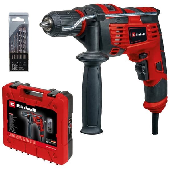 Slagborr - Einhell - TC-ID 720/1 E KIT - 720W - 13 mm chuck - 2 hastigheter