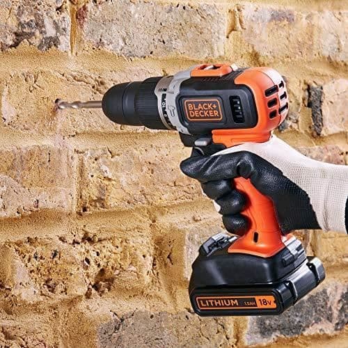 Slagsåg - Black + Decker - BCD003C2K-QW - 18 V - 21 000 ipm - 2 batterier 1,3 Ah