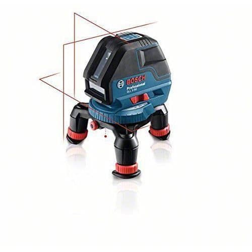 Bosch 0601063803 Laser kors GLL 3-50 med stöd BM 1 och mottagare LR 2 - GLL 3-50 LINIE