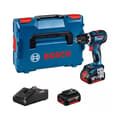 Miniatyrbild 1 av 3: 18V GSB 18V-90 C slagborrskruvmejsel + 2 GBA 4Ah batterier + laddare i L-BOXX box - BOSCH - 06019K6103