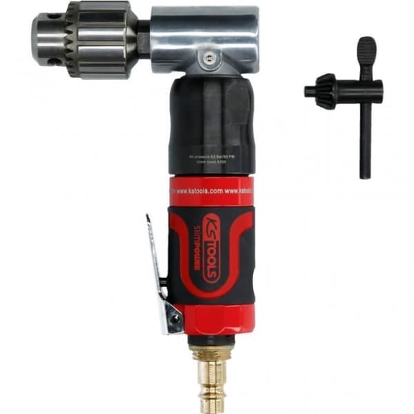 slimPOWER pneumatisk mini vinkelborr - slimPOWER 515.5525 - Nyckelchuck - Metall - 6 mm