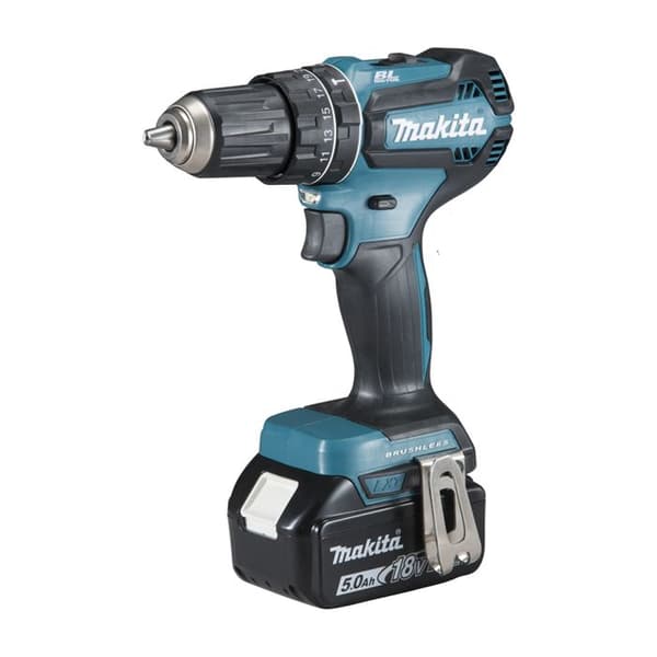 Borrskruvmejsel - MAKITA - DDF485RTJ - 18V - 2 BL1850B batterier - DC18RC laddare