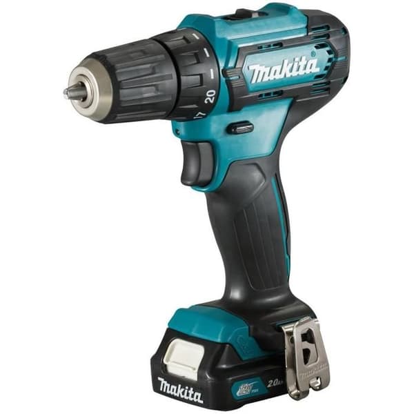 Trådlös borr-/skruvdragare Makita DF333DSAL1 12 Volt - Skruvdragare - 2 hastigheter - 10 mm - Batteri 2 Ah