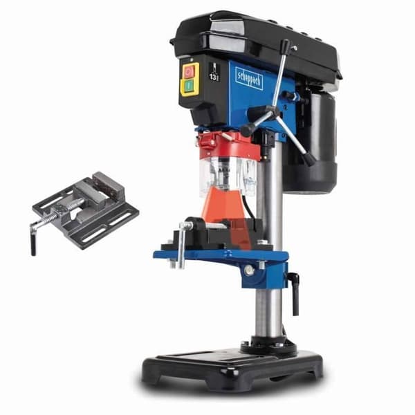 Borrpress - SCHEPPACH - DP16VLS - 500W - Integrerad laser Blå, Grå