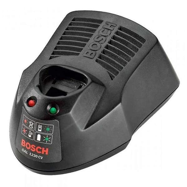 12V GSR 12V-15 FC borrskruvmejsel + 2 2Ah batterier + snabbladdare + L-Boxx box - BOSCH - 06019F6000