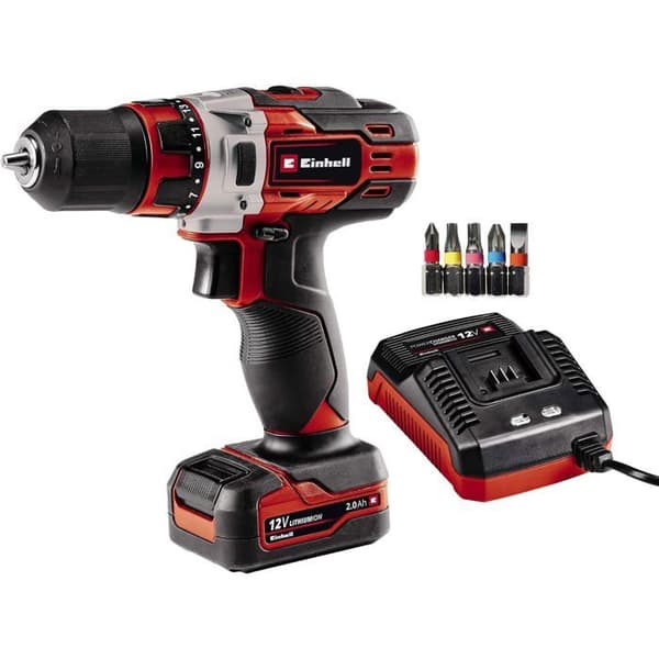 Trådlös borrskruvdragare - Einhell - 4513590 - Moment 30 NM - Litiumjonbatteri - 1 batteri ingår
