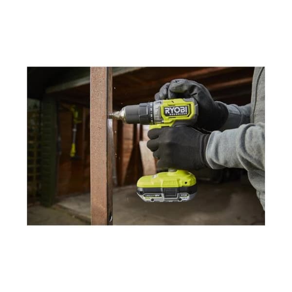 Borhammer Brushless 18V RYOBI - 54 Nm - 2 Batterier 2,0Ah - Laddare - RPD18BL1-2C20S