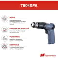 Miniatyrbild 2 av 3: Mini borrmaskin Ingersoll Rand 7804XPA 6.5mm - Ultratunn och Lättviktig