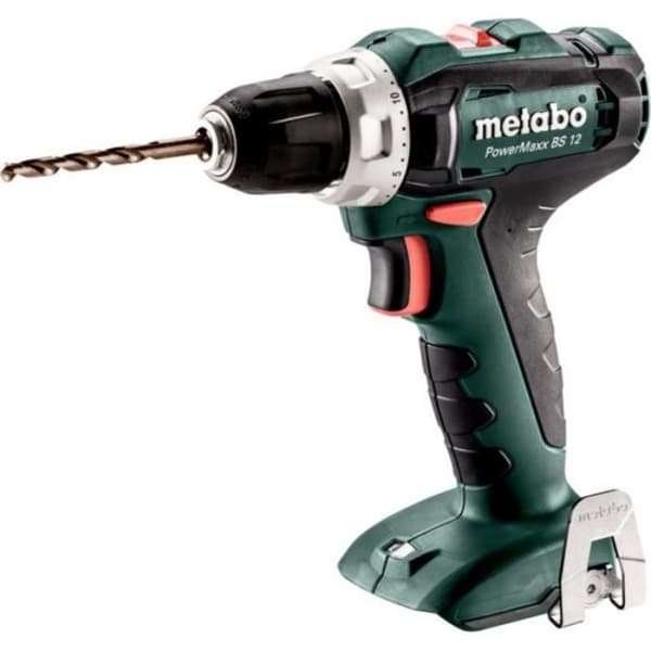 Sladdlös borrmaskin - Metabo - PowerMaxx BS 12 601036890 - Batteri - 2 hastigheter - 10 mm chuck