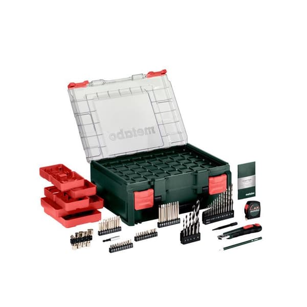 Trådlös borrskruvdragare - METABO - BS 18 L Set - 2 batterier 18V2.0Ah - laddare - tillbehör