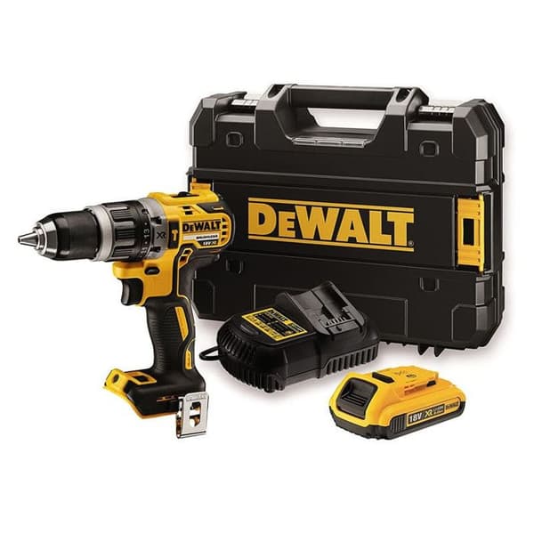 Slagborrmaskin 18V XR (1x2,0 Ah) i TSTAK - DEWALT DCD796D1