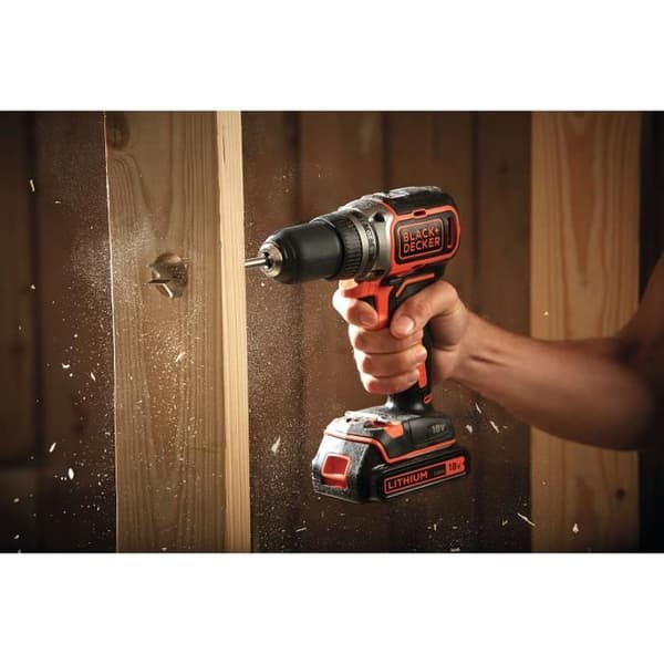 BLACK + DECKER BL186K1B2-QW 18V LITIUM SLÖRBORSTLÖS BORR