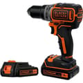 Miniatyrbild 1 av 4: BLACK + DECKER BL186K1B2-QW 18V LITIUM SLÖRBORSTLÖS BORR