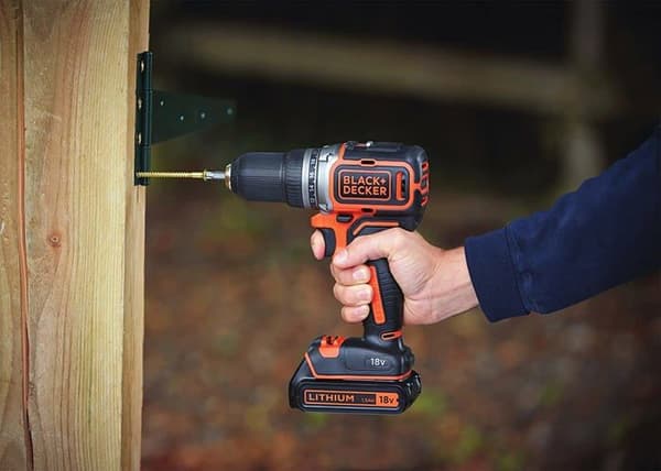 Sladdlös borrskruvmejsel - BLACK+DECKER - BL186KB-QW - 2 hastigheter - 13 mm - 52 N m - 2 18 V batterier
