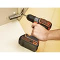 Miniatyrbild 4 av 4: BLACK &amp; DECKER ASD18KB – 18V Li-ion Autosense sladdlös borrmaskin 2 batterier
