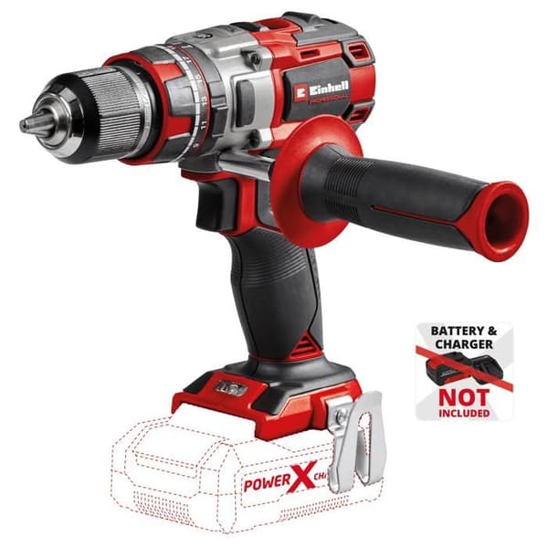 Einhell Professional Slagskruvdragare TP-CD 18/80 Li-i BL-Solo Power X-Change (18V) Levereras utan batteri och laddare.