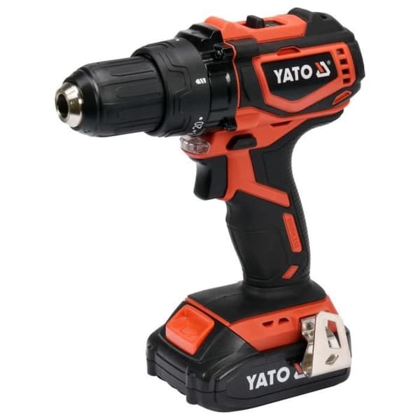 YATO borstlös slagborr med 2,0Ah 18V 42Nm batteri