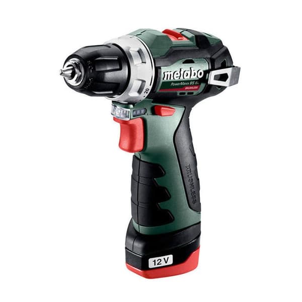 Trådlös borrskruvdragare - Metabo - PowerMaxx BS BL 601721500 - 12 V - 2 Ah - 2 batterier