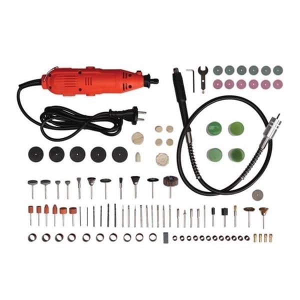Multifunktions precisionsborr - VELLEMAN - 162 delar - Elektrisk