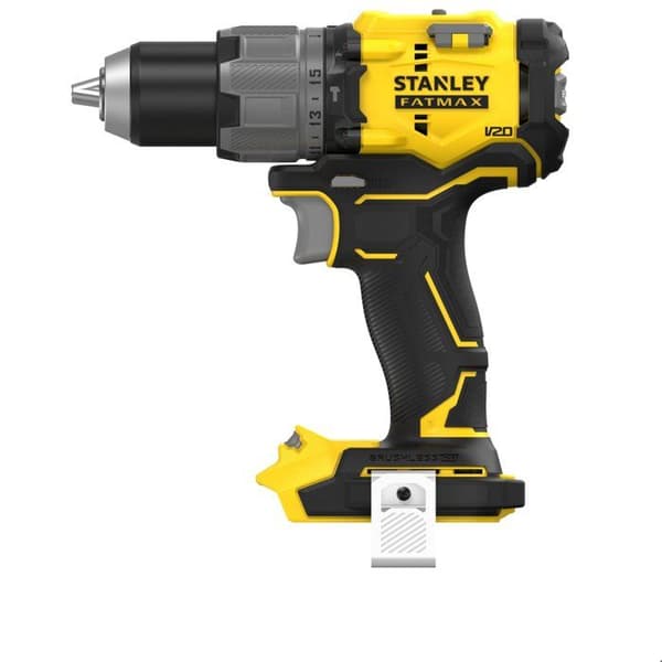 STANLEY FATMAX V20 Borrskruvdragare med Slag 80 Nm Borstlös - Lithium 18V - Utan Batteri - SFMCD726B-XJ