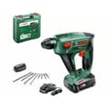 Miniatyrbild 1 av 6: Bosch 18V sladdlös 0,6J slagborrmaskin - Uneo Maxx -SDS, 1 x 2,5 Ah batteri, 1 x AL1830CV laddare, väska, tillbehör (borr, bits)