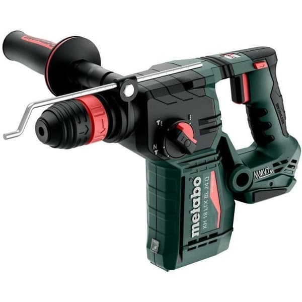 Akkuporakone - METABO - KH 18 LTX BL 24 Q - 18 V - SDS-plus ja lieriöpora