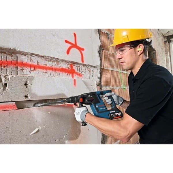 SDS Plus 18V GBH 18V-26 F 2,6J slagboremaskine (uden batteri eller oplader) i L-BOXX-kuffert - BOSCH - 0611910001