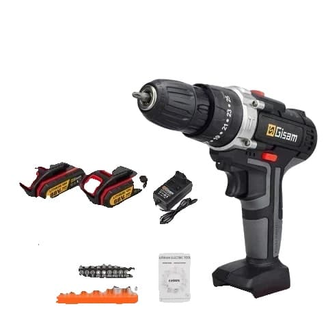 Batteridriven Slagskruvdragare, 25Nm Vridmoment, 1600 varv/min,2 Batteri Kartonglåda