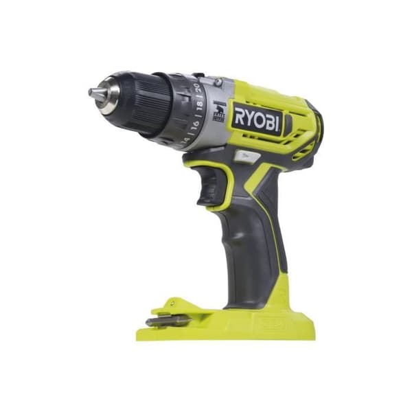 Sladdlös slagborrmaskin/skruvdragare RYOBI - 2 hastigheter 18V ONE+ 40Nm + 2,0 Ah batteri och 1 snabb laddare 2,0A R18PD2-120B
