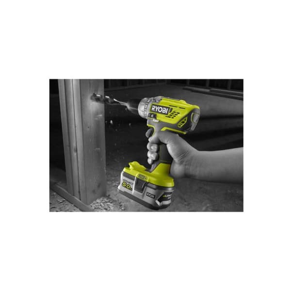 RYOBI 2-växlad 18V OnePlus borrmaskin - Litiumbatterier - 2x 1,5 Ah - R18DD3-215S