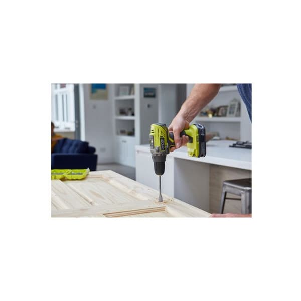 RYOBI 2-växlad 18V OnePlus borrmaskin - Litiumbatterier - 2x 1,5 Ah - R18DD3-215S