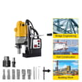 Miniatyrbillede 1 af 2: Magnetisk Boremaskine, 1,57" Borediameter, 12.000 N Magnetisk Kraft,1100W