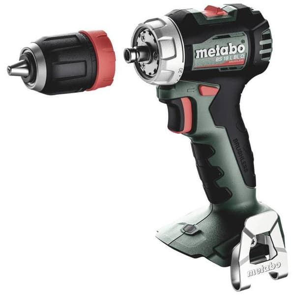 Metabo BS 18 L BL Q 613156850 18 V Li-Ion borstlös sladdlös borrmaskin, utan batteri, utan laddare