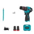 Miniatyrbillede 1 af 2: Elektrisk Hammerboremaskine, 20+3 Momentindstillinger, Børsteløs Motor,2xBatteri Sæt
