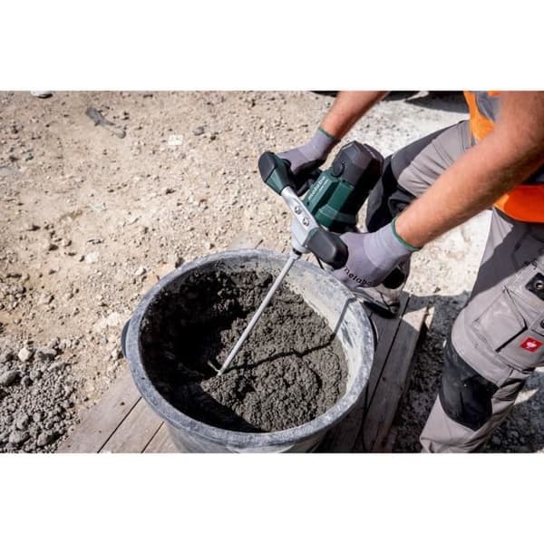 Blandare - METABO - RWE 1200 - RS-R2 omrörare - 200 mm förlängning - Öppennyckel