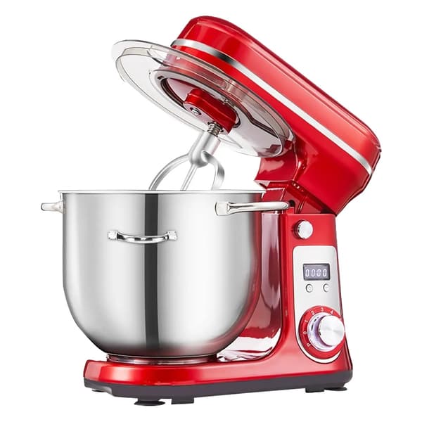 Standmixer, 1200W effekt, 6L kapacitet,Rød