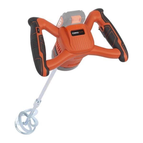 Betongblandare och färg - POWERPLUS - POWDP7080 - Trådlös - Orange - Svart