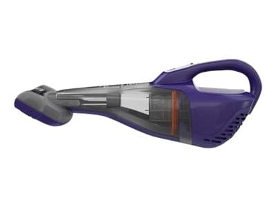 BLACK+DECKER DustBuster Pet DVB315JP - Støvsuger - håndholdt - uten pose - uten kabel - purpur/grå