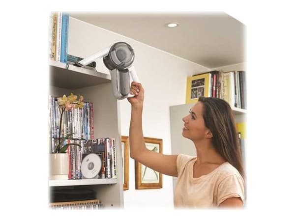 BLACK+DECKER DustBuster PV1820L - Dammsugare - handhållen - utan påse - titan/krom