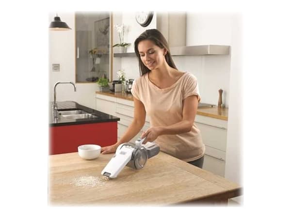 BLACK+DECKER DustBuster PV1820L - Dammsugare - handhållen - utan påse - titan/krom