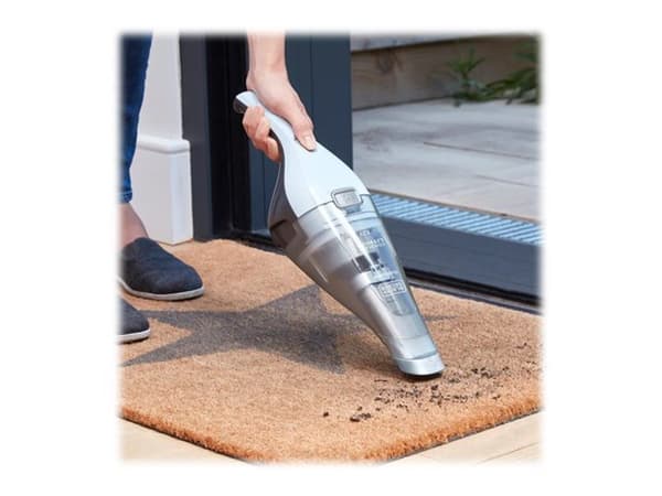 BLACK+DECKER DustBuster NVC215W - Støvsuger - håndholdt - uten pose - uten kabel - Alaska blue