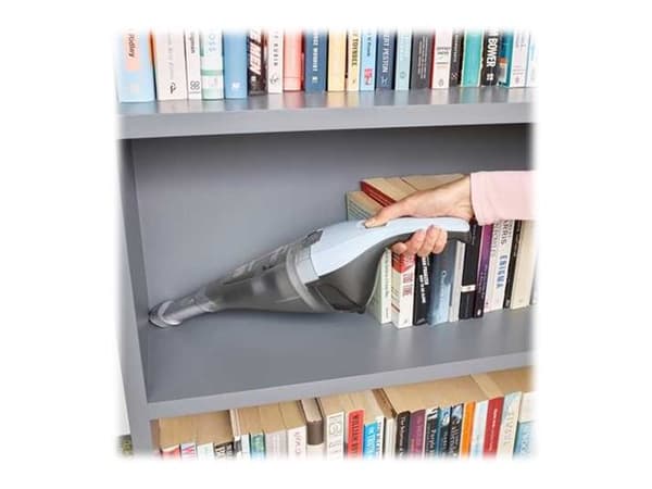 BLACK+DECKER DustBuster NVC215W - Støvsuger - håndholdt - uten pose - uten kabel - Alaska blue