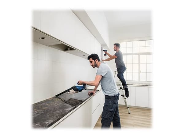 Bosch AKKUSTØVSUGER GAS 18V-1 SOLO - Batteri medfølger ikke. - SOLO Svart, Blå, Röd, Translucent