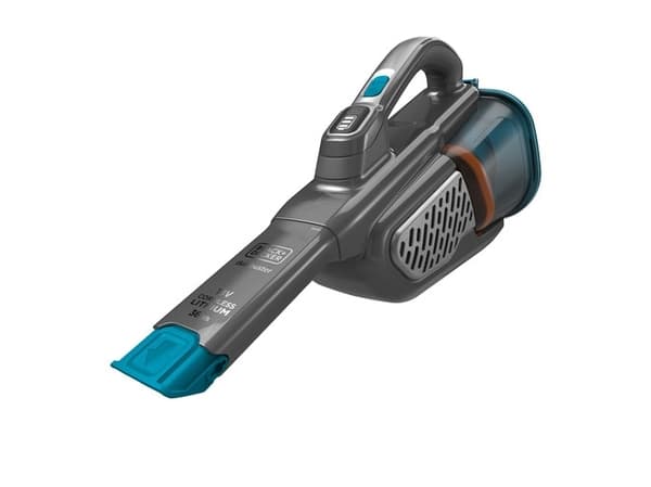 BLACK+DECKER DustBuster BHHV520BF - Dammsugare - handhållen - utan påse - sladdlös Blå, Silver, Titan
