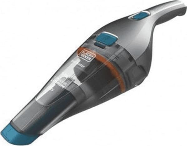 BLACK+DECKER DustBuster - Dammsugare - handhållen - utan påse - sladdlös - blå/silver