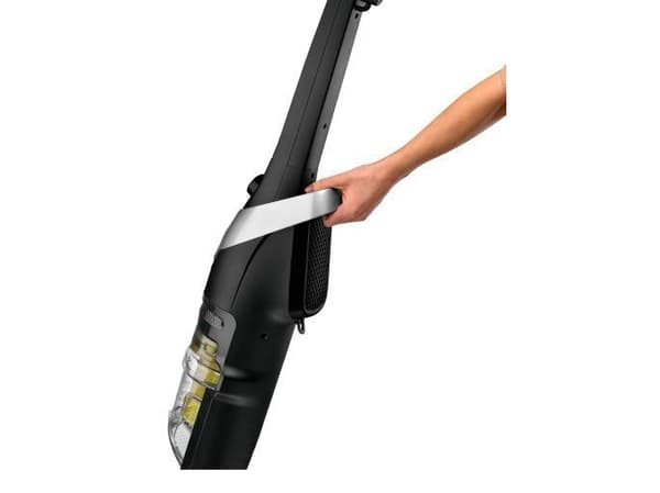 Rowenta Powerline Extreme Cyclonic RH8155 WA, Pussiton, Musta, Hopea, Keltainen, 0,9 L, Muovi, CE, Kiina