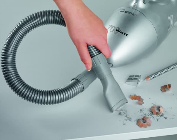 Clatronic HS 2631, Kuiva, Pölypussi, Harmaa, 0,8 L, Muovi, 700 W