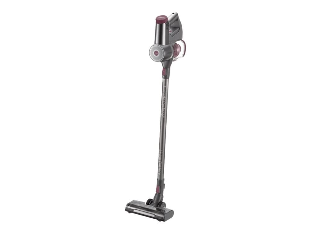 Grundig VCP 4830 - Dammsugare - skaft/handhållen (2-i-1) - utan påse - sladdlös - silver/berry