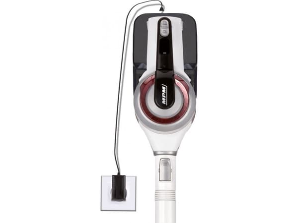 MPM MOD-35, 2-in-1 stick vacuum, Utan påse, Svart, Grå, Röd, Vit, Torr, HEPA, Filtrering